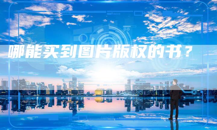 哪能买到图片版权的书？