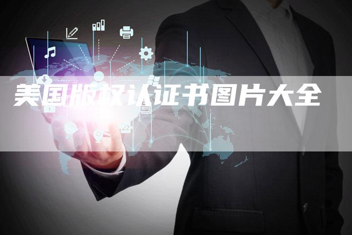 美国版权认证书图片大全