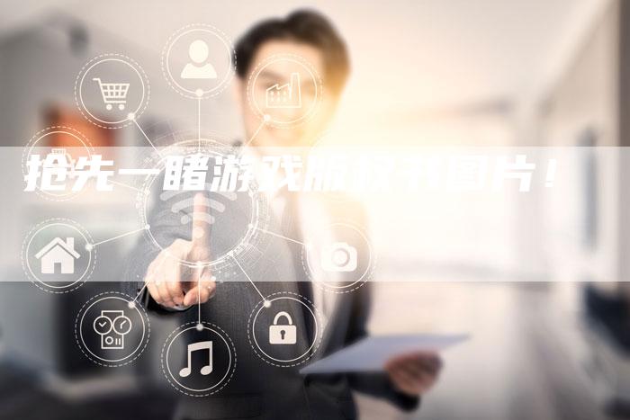 抢先一睹游戏版权书图片！