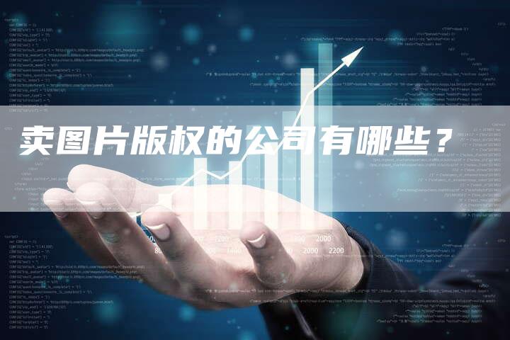 卖图片版权的公司有哪些？