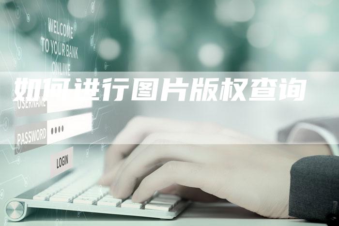 如何进行图片版权查询