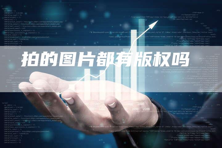 拍的图片都有版权吗