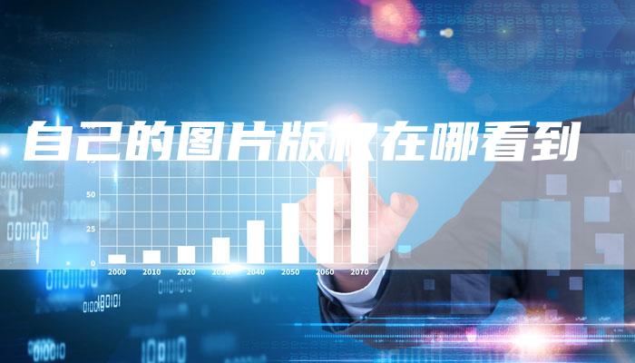 自己的图片版权在哪看到