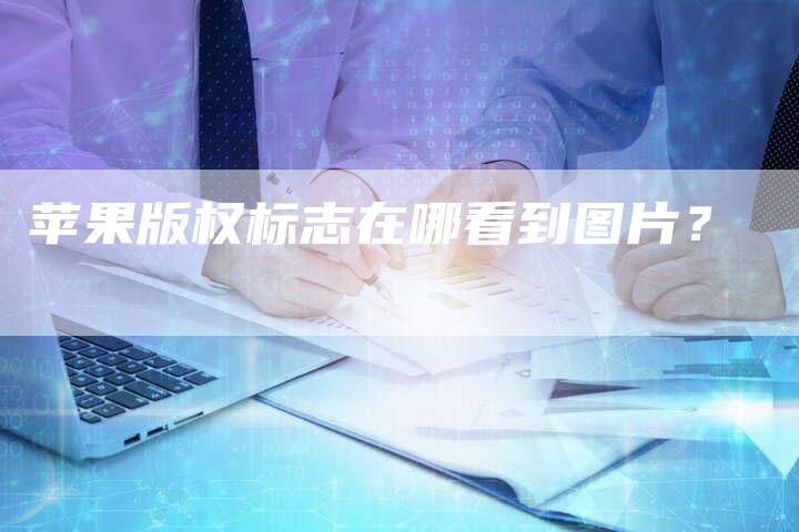 苹果版权标志在哪看到图片？