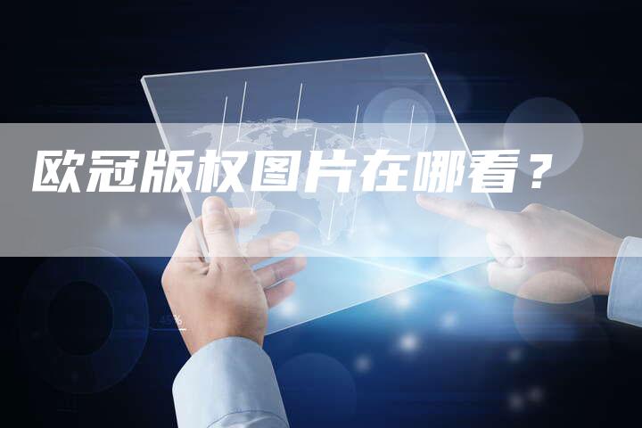 欧冠版权图片在哪看?