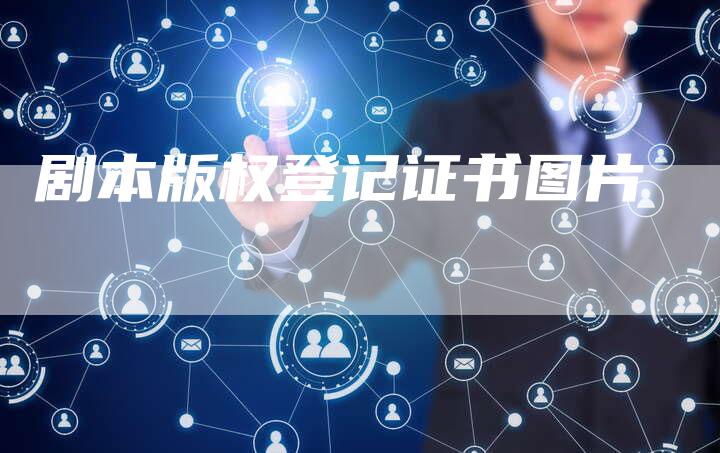 剧本版权登记证书图片