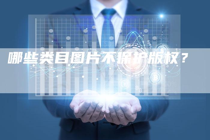 哪些类目图片不保护版权？