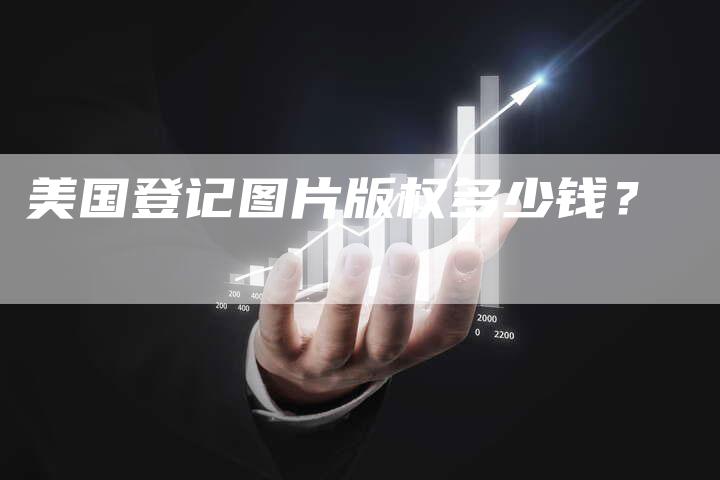 美国登记图片版权多少钱？