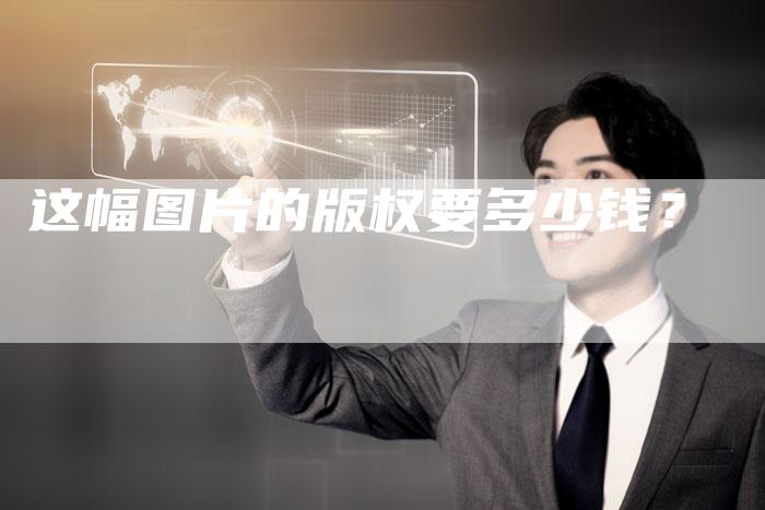这幅图片的版权要多少钱？